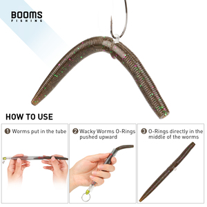 10 Uds gusano Senko 5,1 pulgadas/130mm cuerpo de cebo salado suave trampa para peces eficiente goma de silicona WL1 cebo de pesca de gusano señuelos blandos - Product Image 6