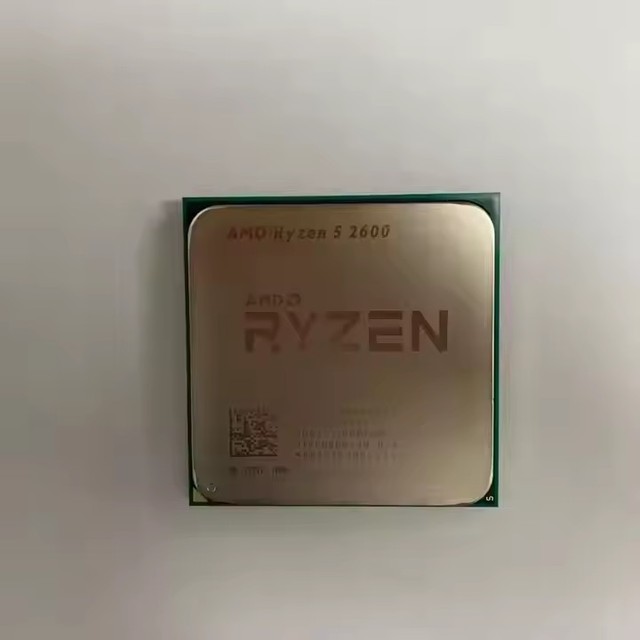 Used AMD for Ryzen 5 2600 3.4 GHz Six-Core Twelve-Thread 65W Socket AM4 CPU Processor for Desktops