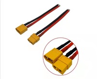 Conector de Cable Eléctrico de Cobre y Nylon Personalizado XT30 XT60 XT90 XT150 15-60A Hembra FPC PCB para Alimentación de Microondas UHF