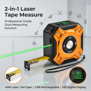 Télémètre <span class=keywords><strong>laser</strong></span> double fonction 2-en-1 40M avec règle métrique/im impériale - Product Image 3