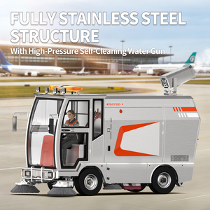 Balayeuse routière électrique Relion Craftsman, nouvelle, de taille moyenne à grande, pour les opérateurs des zones de <span class=keywords><strong>service</strong></span> routière, nettoyage des routes principales - Product Image 2