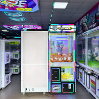 Machine à griffes commerciale à monnayeur pour 2 joueurs, avec logo personnalisé en usine, pour cadeaux, OEM/ODM, pour parc d'attractions, garantie 1 an