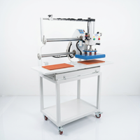 Machine d'impression par transfert thermique électrique multifonctionnelle, machine de marquage à chaud, presse à chaud pour t-shirts