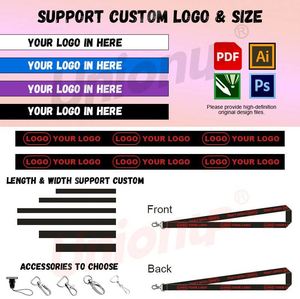 Custom Nylon <b>Polyester</b> Personalised Laynards Print Keychain Neck Strap Medal Sublimated Card Holder <b>Lanyard</b> with logo Custom - Product Image 2