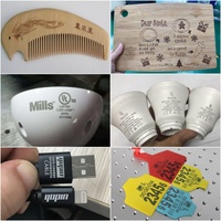 Máquina de Marcado Láser de Fibra de Alta Velocidad Tipo Split con Ethernet para Metal, Madera, MDF, Caucho - 3D Ecológica