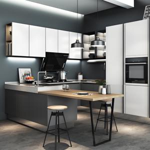 Designs de cuisine modernes de luxe, armoires de cuisine complètes de couleur personnalisée pour villas - Product Image 1