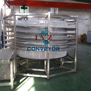 Nastro Trasportatore a Spirale in Poliuretano per Alimenti, Resistente al Calore, Costruzione Durevole, Velocità Regolabile, Unidirezionale - Product Image 2