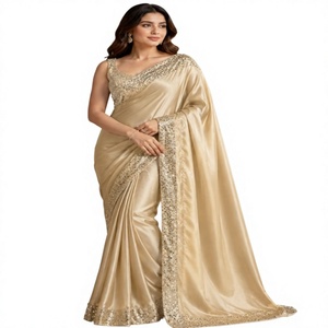 Ladies Clothing_ 2026 Wholesale Indian or Pakistani Ethnic Wear Wedding, Silk & Party Wear Designer Latest <b>Readymade</b> Ladies <b>Sare</b> - Product Image 2