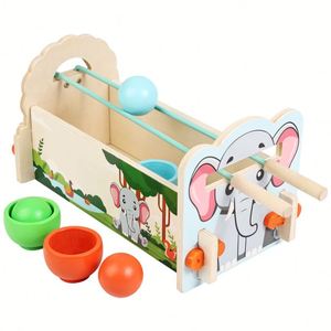 Nouveau design 2026 : Ensemble de balles d'équilibre en bois pour enfants, jeu intelligent Montessori, jouets éducatifs pour garçons et filles - Product Image 1