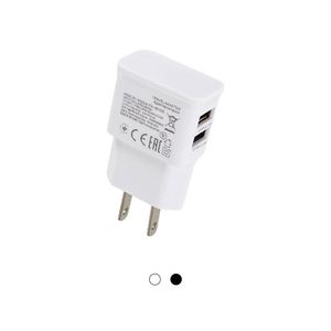 2025 US Travel <b>Plug</b> <b>Adapter</b> White Color Mini Pocket Size Portable 1A Dual <b>USB</b> <b>Adapter</b> for Sale - Product Image 1
