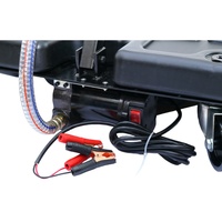 Osate Bac de vidange d'huile robuste de 17 gallons à profil bas avec pompe 12V - Bac de vidange de liquides portable pour réparation automobile