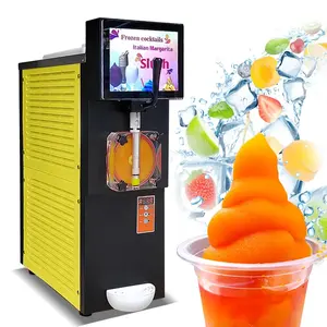 FSM1 Commercial Single Tank Frozen Drink Beverage Machine Frozen Cocktail Slushy Machine Granita Margarita Slush Slushie Machine