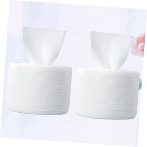 Toalla facial desechable de fibra vegetal de algodón perlado suave sin aditivo para gimnasio, salón, maquillaje de viaje, habitación de Hotel - Product Image 1