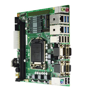 Intel LGA 1151 <strong>Socket</strong> 2 DDR4 RAM Mini ITX Motherboard Supports Core I3/i5/i7 CPUs 2 VGA 2 Ethernet Ports Desktop Use New SATA - Product Image 2