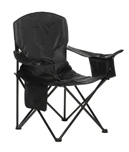 Vente en gros, chaise de Camping légère, géante, pliable, Portable, grand, pliable, plage, pêche, avec sacs de refroidissement