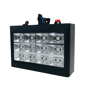 12 Grid <b>Strobe</b> <b>Light</b> 18 Sound Activated Flash Stage <b>Light</b> For Bars KTV Club Indoor Use - Product Image 1