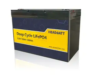 Headbatt 12v 100ah lifepo4 batterie לארוז 4S1P 3.2V 100ah מנסרתי IEC סלולרי עבור UPS, בית חולים