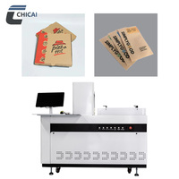 Imprimante jet d'encre à plat Chicai pour boîtes à pizza, sacs de courses, sacs à café, cartons – Haute vitesse, entièrement automatique