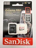 Brandneue Original SanDisk Extreme Pro Hochgeschwindigkeits-Speicherkarte, 32GB 64GB 128GB 256GB mit Adapter
