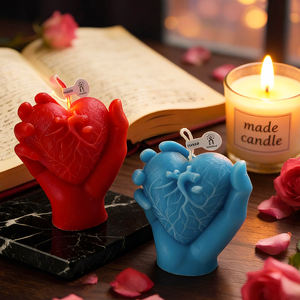 Bougie parfumée en forme de cœur à tenir en main 2026, amour romantique, parfum d'ambiance pour la maison, cadeau pour la Saint-Valentin, mariage, anniversaire - Product Image 5