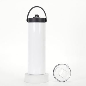 20oz Blank Sublimation <b>Cup</b> Vacuum Insulated Vehicle Gym <b>Reusable</b> Drinking Mug Bulk Wholesale - Product Image 1
