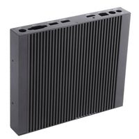 Boîtier Mini PC Gaming OEM ZS-1038-89 Aluminium Blanc USB-C Flex-Fittizzio Cyberdeck pour MatX 1 Configuration minimale