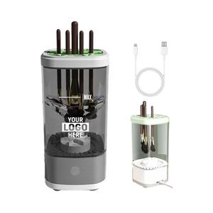 Limpiador de Brochas de Maquillaje con Logotipo Personalizado, Limpiador de Brochas de Maquillaje Automático Giratorio, Lavadora de Brochas de Maquillaje Eléctrica Portátil USB - Product Image 1