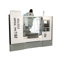 Système de contrôle VMC1160 GSK Centre d'usinage CNC de type vertical avec cône de broche BT40 et contrôle Fanuc à vendre