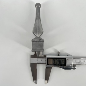 رؤوس سياج ألومنيوم شعبية مقاس 3/4 بوصة (19 مم)، رؤوس سياج ألومنيوم مصبوبة - Product Image 4