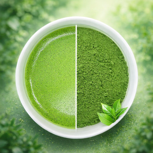 Producto Popular al por Mayor, OEM, 1 kg de Polvo de <span class=keywords><strong>Matcha</strong></span> Ceremonial Crudo, Té Saludable, <span class=keywords><strong>Bebidas</strong></span> de Té, Nuevo <span class=keywords><strong>con</strong></span> Etiqueta Privada - Product Image 3