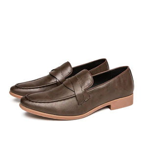 Zapatos Formales de Hombre de Cuero Genuino Británico de Alta Calidad, Diseño de Lujo para Negocios, con Cierre de Cordones, Patrón Hecho a Mano, Gran Venta - Product Image 1