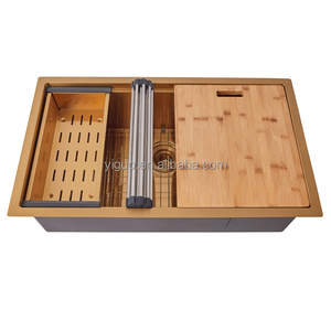 อ่างล้างจานสแตนเลส, อ่างล้างจานแบบดึง, อ่างล้างจานแบบกด ผลิตในเวียดนาม สไตล์อเมริกัน สำหรับโครงการเชิงพาณิชย์ ใช้รุ่น 2318, 2718, 3018, 3118, 3218 - Product Image 4