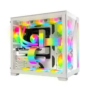 PC Case PSU Extension ARGB Cable Neon Color Line PSU Extension RGB Cable ATX 24pin 24cm Extension Connectors