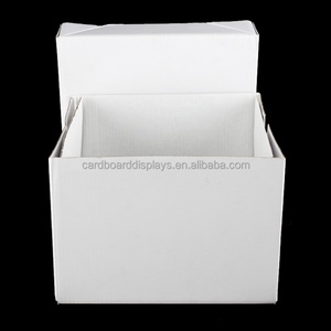 Sunshine 10\" X 10\" X 5\" White Square Corrugated Board Cake/Bakery Box with Matt Lamination White Pastry Paper Cake Box - Product Image 2