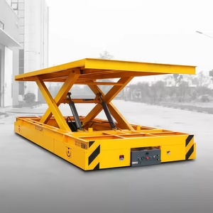Carro de Transferencia a Batería de 2, 3 y 5 Toneladas con <span class=keywords><strong>Plataforma</strong></span> Elevadora Hidráulica, Carro de Manipulación de Materiales para Taller con Velocidad Ajustable - Product Image 2