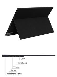 Écran <span class=keywords><strong>portable</strong></span> Full IPS 15,6 pouces 1920x1080 tactile 75Hz <span class=keywords><strong>pour</strong></span> ordinateur <span class=keywords><strong>portable</strong></span> et jeux - Product Image 4