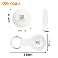 Traceur GPS intelligent YG Tag tendance 2026 pour bagages, portefeuilles et clés, compatible Android et iOS via Bluetooth