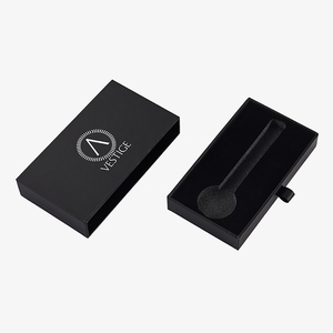 Customized Logo Cosmetic Kit Products Packaging Black Drawer Gift Box With <b>Eva</b> Foam Insert - Product Image 4