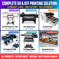 Imprimante d'enveloppe de gobelet numérique UV A1 robuste compatible avec le film UV DTF AB Dimension d'impression de 3