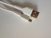 Kabel USB 1m 3A Pengisian Cepat untuk Ponsel, Tipe-C PVC TPE Berkualitas Tinggi dengan Pelindung Kepang, Tren Terbaru 2025