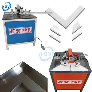 Automatic aluminum cutting machine photo frame cutter angle notching machine