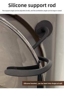 Soporte Magnético Mayorista para Puertas de Lavadoras de Carga Frontal - Diseño Flexible de Fácil Instalación - Compatible con la Mayoría de Lavadoras y Puertas de Lavandería - Product Image 3