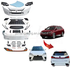 MX Đèn Pha Phía Trước Bumper <span class=keywords><strong>F</strong></span> Thể Thao 2024 Phong Cách Cơ Thể Kit Chuyển Đổi Cho Lexus Rx 330 450H 350 2009 2015 - Product Image 3