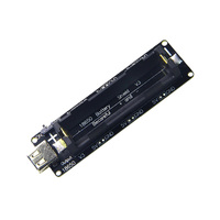 18650 Tempat Baterai V3 Papan Pengembangan Pin Header Pemasangan Sekrup Kompatibel Raspberry Pi 3 Perlindungan Terhadap Pengisian Berlebih 5V