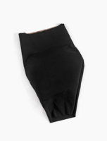 Culotte gainante taille haute à effet ventre plat et rehausseur de fesses, entrejambe ouvert, shorty rehausseur de hanches, effet fesses galbées, sculpteur de corps