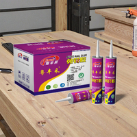 Colle liquide Fengcai sans clou, mastic silicone transparent, colle sans clou personnalisée, adhésif instantané super puissant, adhésif de construction