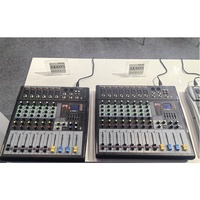 Système de mixage audio Bluetooth 8 canaux en métal AK80S