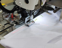 Mesin Jahit Lubang Kancing Otomatis QS-1790PL-Z untuk Polo Shirt, Mesin Jahit Lubang Kancing Lurus Flat Bed Industrial