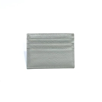 Dompet Kartu Kulit Asli Mini Grosir Bbu55013 untuk Wanita, Dompet Kartu Tipis untuk Pria