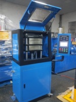 Prensa de Vulcanización de Laboratorio de 10 Toneladas |   Máquina de Curado al Vacío para Caucho y Silicona |   Sistema de Placa Calefactora